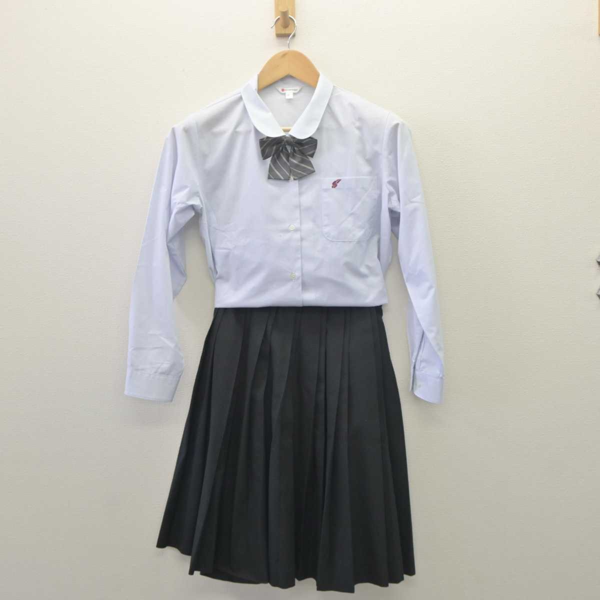 【中古】神奈川県 相模原中等教育学校 女子制服 4点 (ブレザー・シャツ・スカート) sf061735