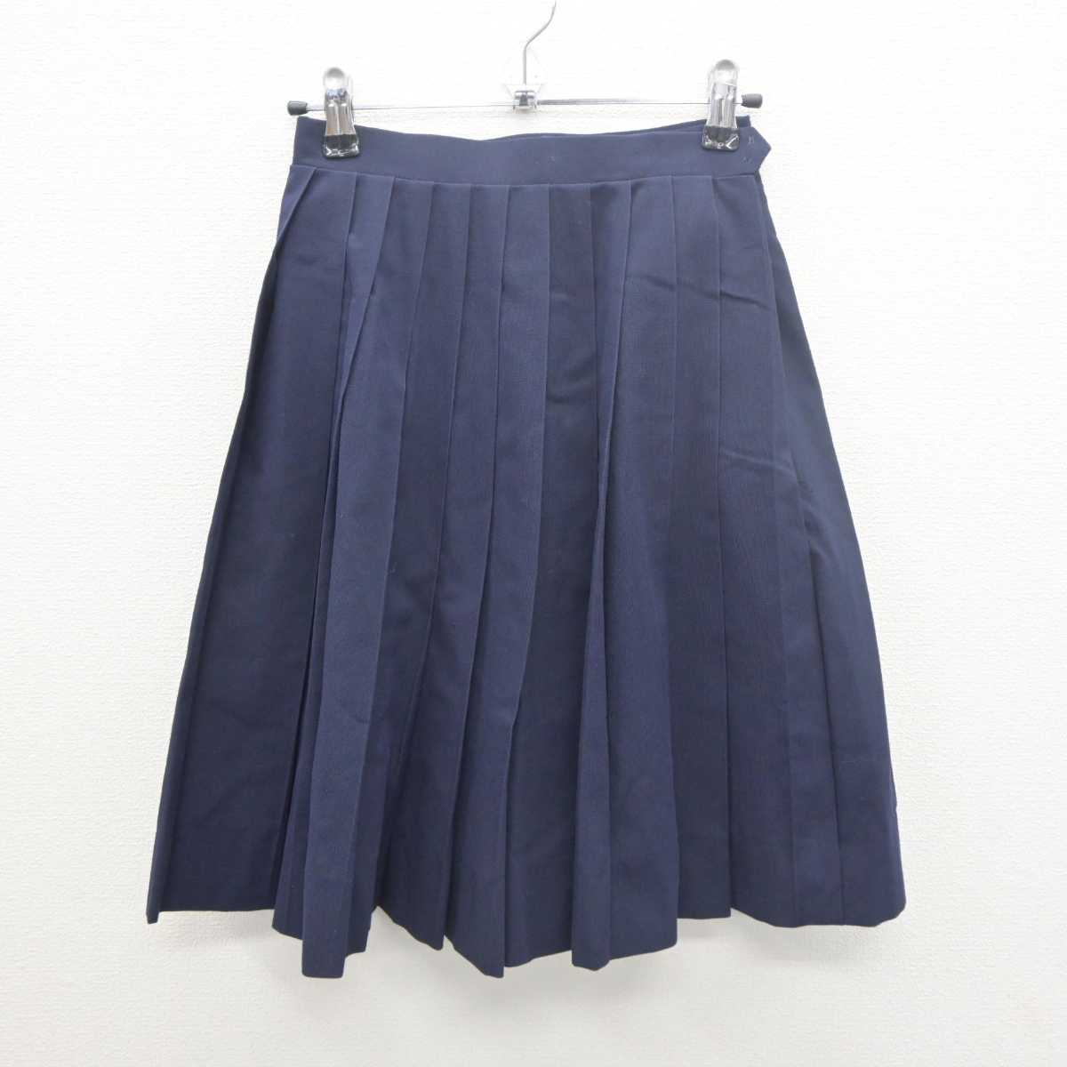 【中古】茨城県 古河第一中学校 女子制服 5点 (セーラー服・スカート) sf061754