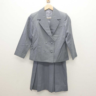 【中古】茨城県 古河第三高等学校 女子制服 2点 (ブレザー・スカート) sf061756