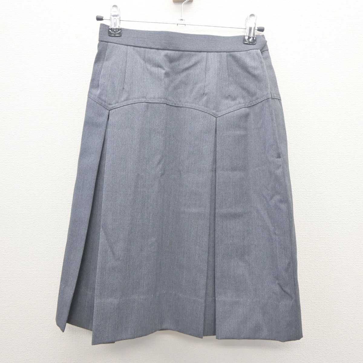 【中古】茨城県 古河第三高等学校 女子制服 2点 (ブレザー・スカート) sf061756