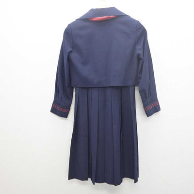 【中古】熊本県 ルーテル学院中学・高等学校 女子制服 3点 (セーラー服・ジャンパースカート) sf061761