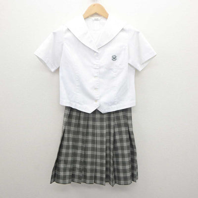 【中古】岐阜県 岐阜女子高等学校 女子制服 3点 (セーラー服・セーラー服・スカート) sf061768