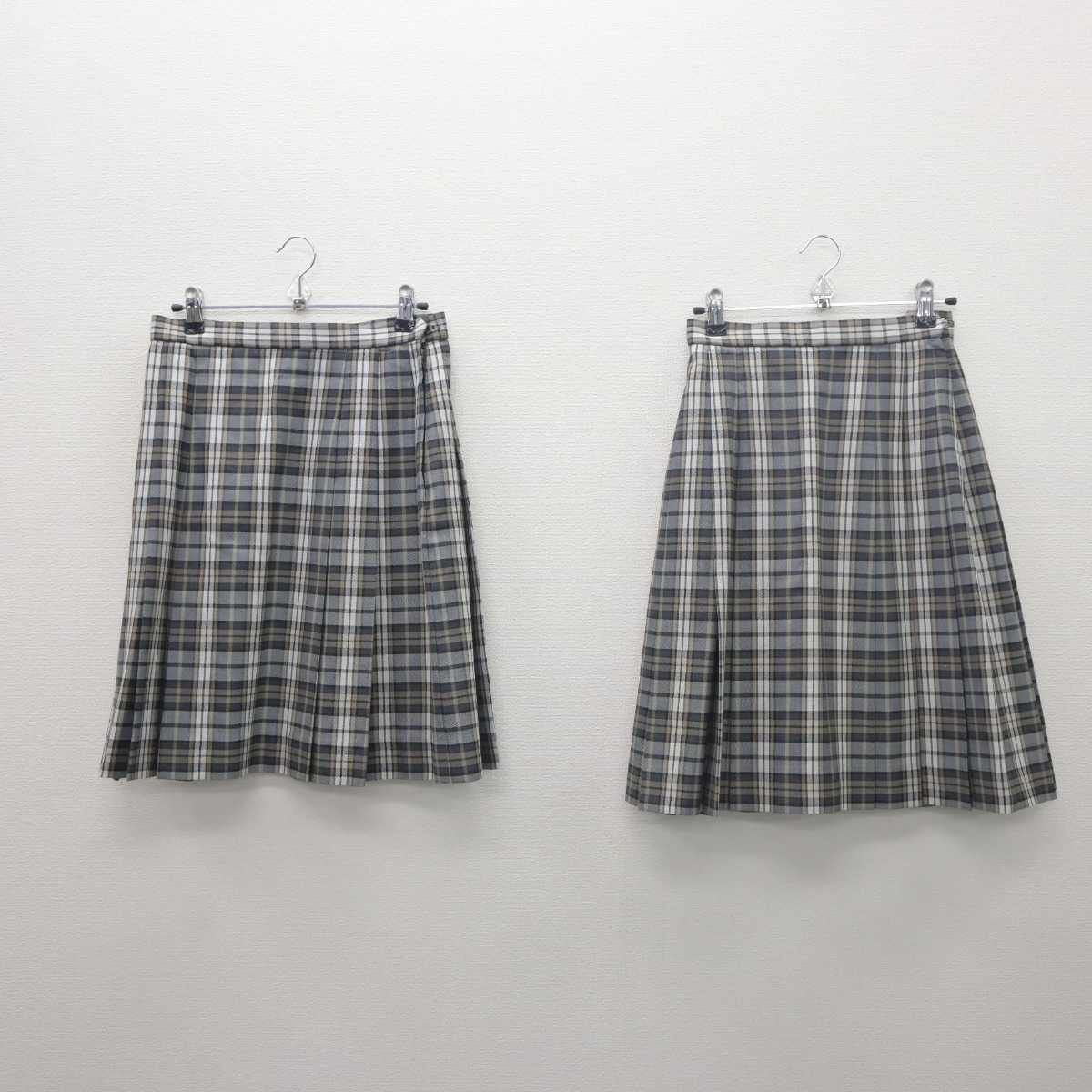 【中古】東京都 錦城高等学校 女子制服 2点 (スカート・スカート) sf061775