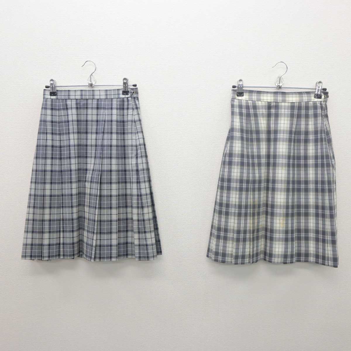 【中古】東京都 錦城高等学校 女子制服 2点 (スカート) sf061777