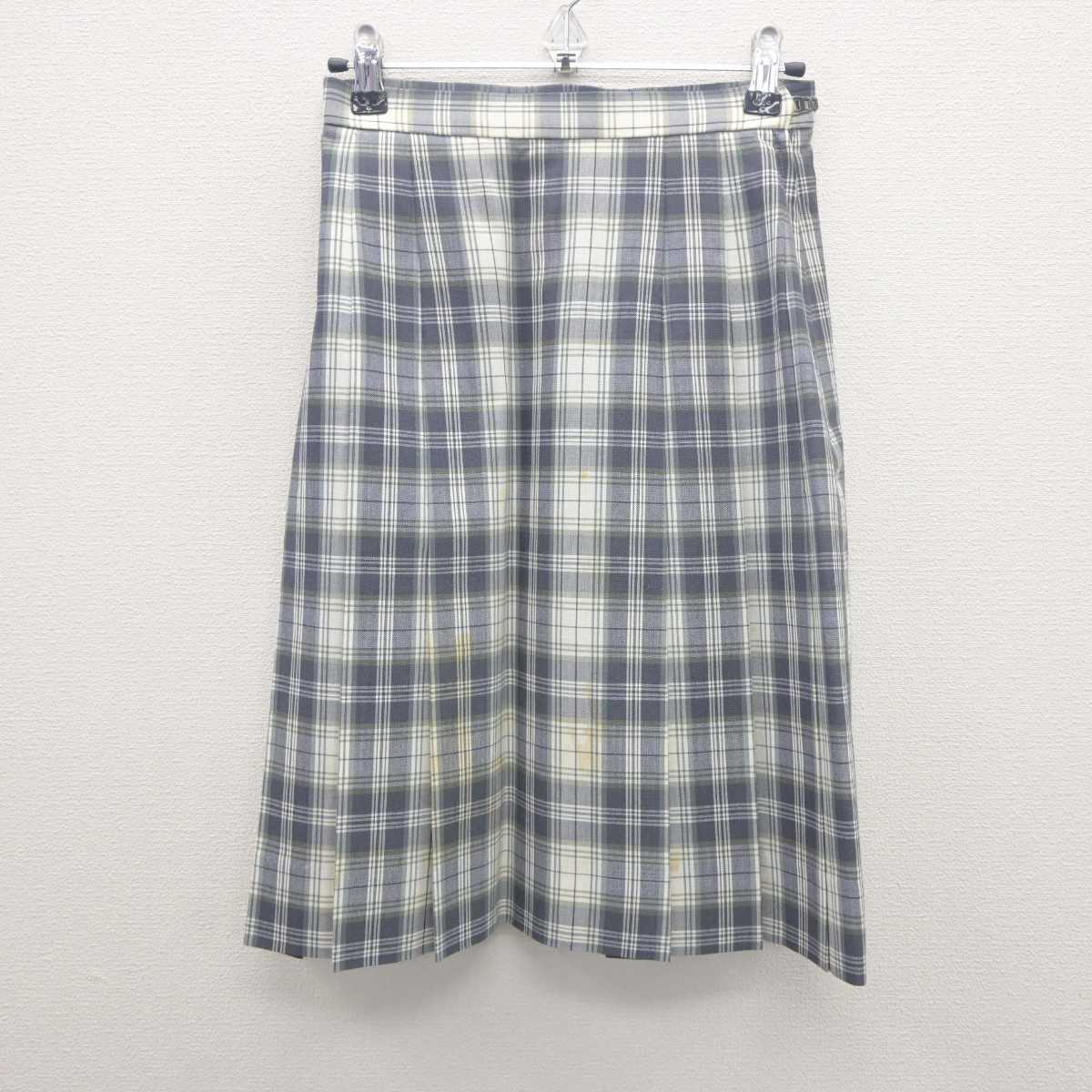 【中古】東京都 錦城高等学校 女子制服 2点 (スカート) sf061777