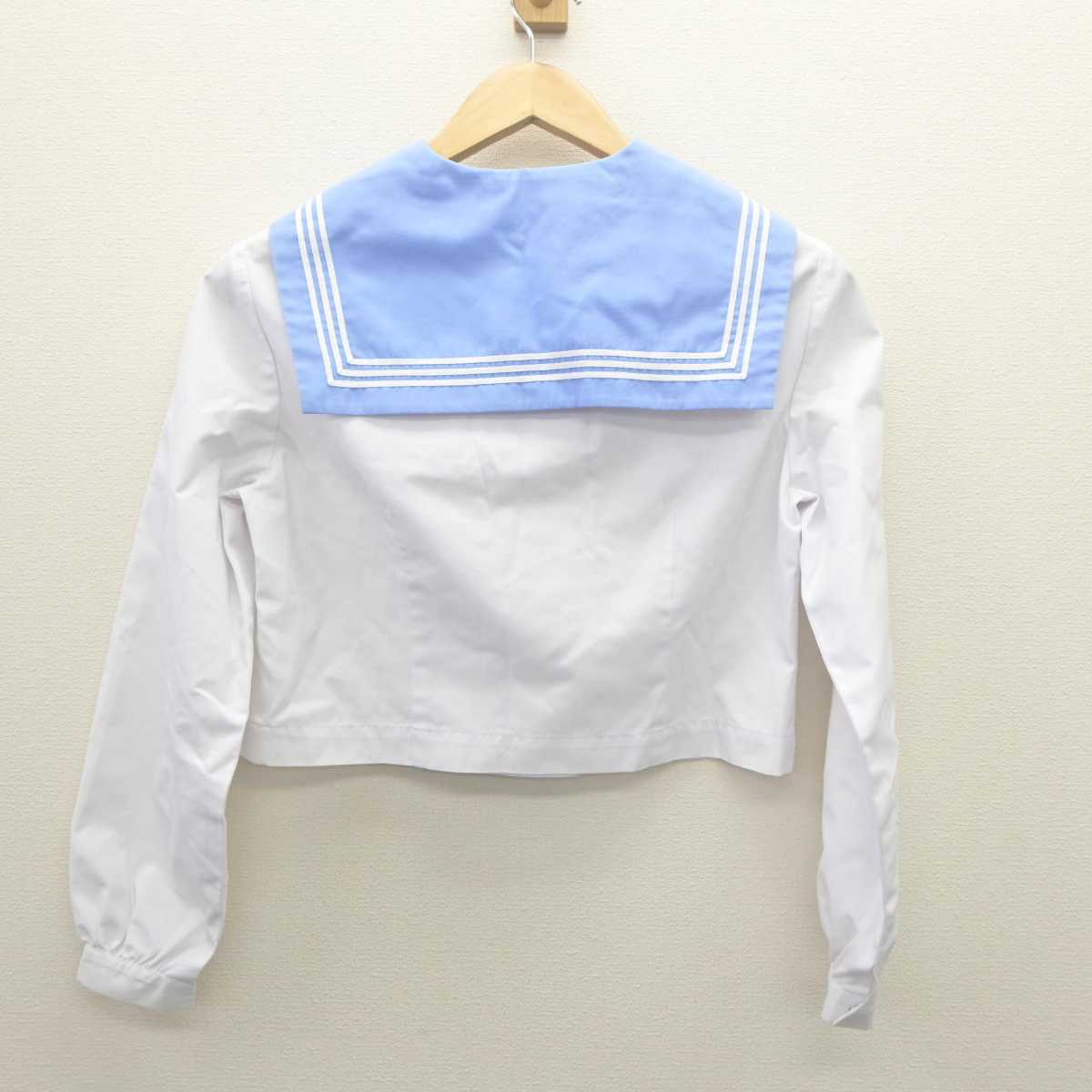 【中古】大分県 大分芸術緑丘高等学校 女子制服 2点 (セーラー服・スカート) sf061790