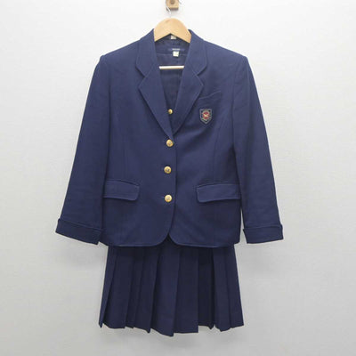 【中古】埼玉県 越谷南高等学校 女子制服 3点 (ブレザー・ベスト・スカート) sf061799