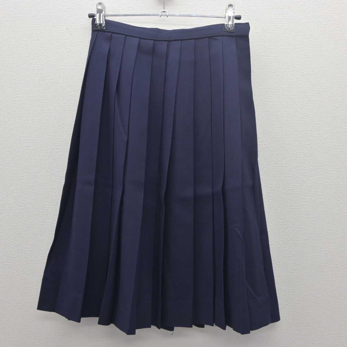 【中古】山形県 鶴岡北高等学校 女子制服 3点 (セーラー服・スカート) sf061802