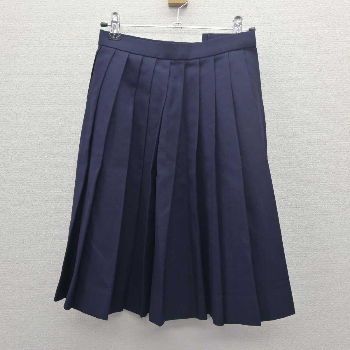 【中古】山形県 鶴岡南高等学校 女子制服 5点 (ブレザー・シャツ・スカート) sf061808