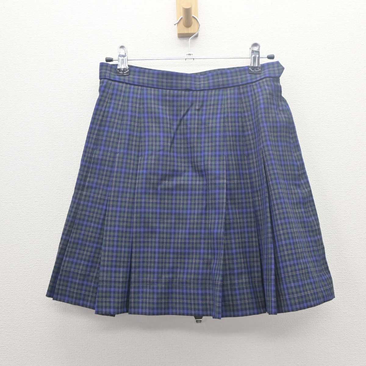 【中古】山形県 鶴岡東高等学校 女子制服 3点 (ブレザー・シャツ・スカート) sf061810