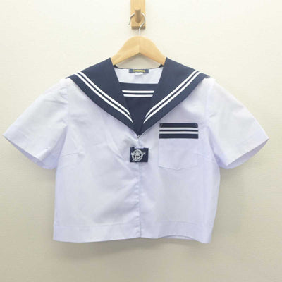 【中古】静岡県 袋井南中学校 女子制服 2点 (セーラー服) sf061841