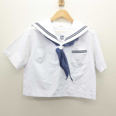 【中古】広島県 栗原中学校 女子制服 4点 (セーラー服・スカート・スカート) sf061852