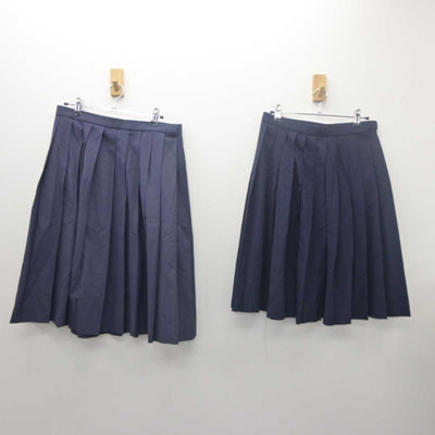 【中古】広島県 栗原中学校 女子制服 4点 (セーラー服・スカート・スカート) sf061852