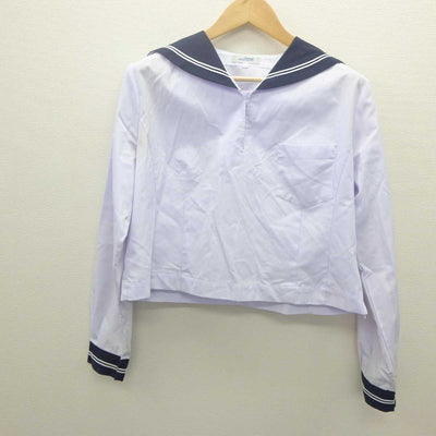 【中古】広島県 松永高等学校 女子制服 2点 (セーラー服・スカート) sf061854