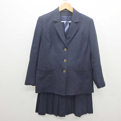 【中古】東京都 瑞穂農芸高等学校 女子制服 4点 (ブレザー・ベスト・スカート) sf061855