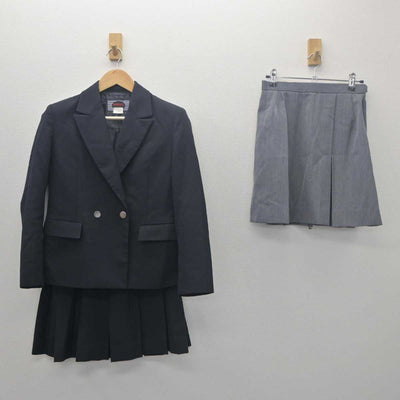 【中古】神奈川県 光陵高等学校 女子制服 3点 (ブレザー・スカート・スカート) sf061886