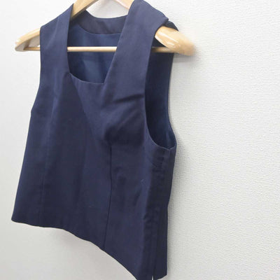 【中古】神奈川県 横浜市立戸塚中学校 女子制服 2点 (ベスト・スカート) sf061890