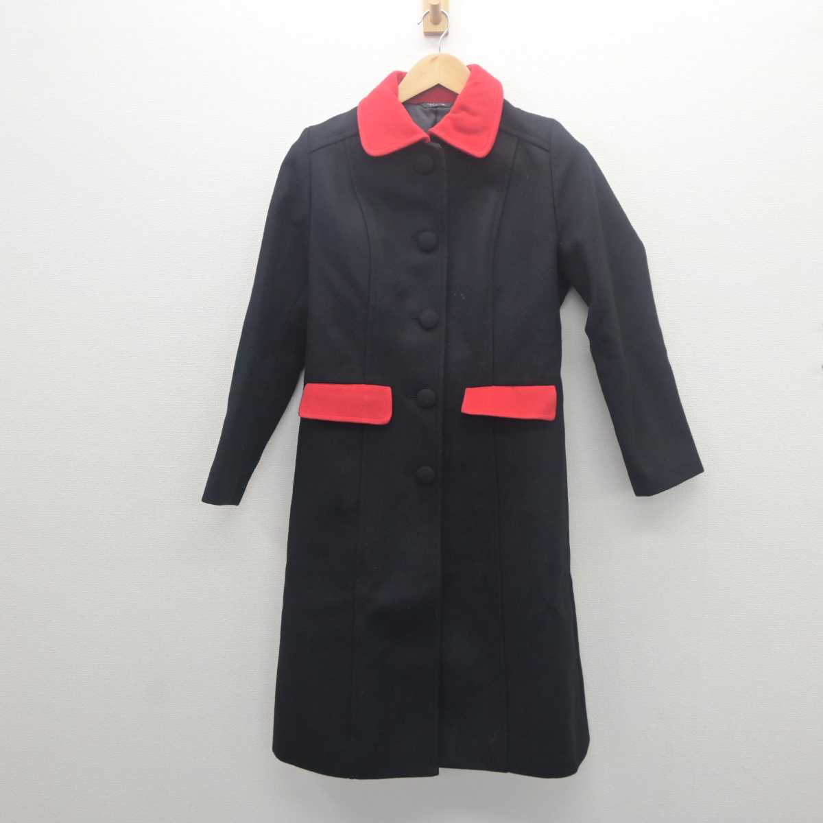 【中古】福岡県 インターナショナルエアアカデミー 女子制服 1点 (コート) sf061897