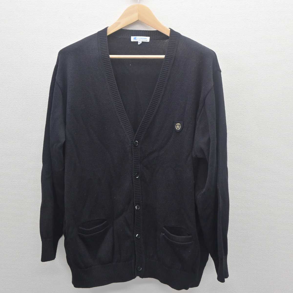 【中古】京都府 東山高等学校 男子制服 2点 (ニット・ニットベスト) sf061908