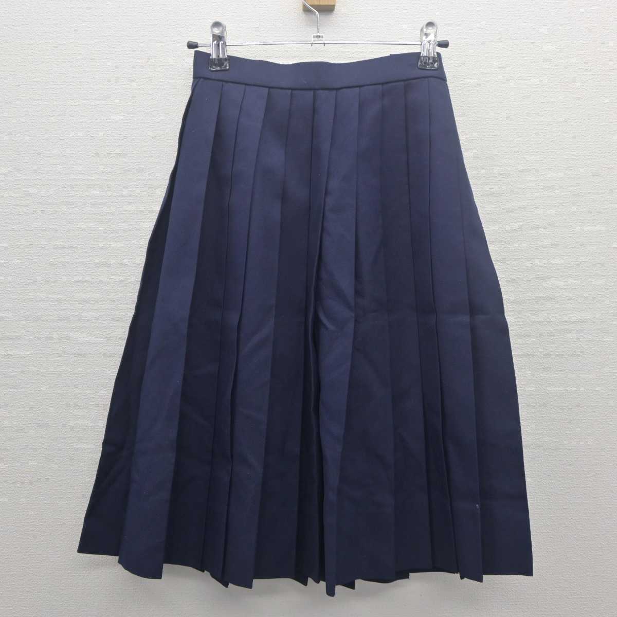 【中古】兵庫県 本山中学校 女子制服 3点 (ブレザー・シャツ・スカート) sf061914