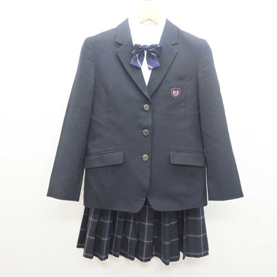 【中古】東京都 日本大学豊山女子高等学校 女子制服 4点 (ブレザー・シャツ・スカート) sf061919