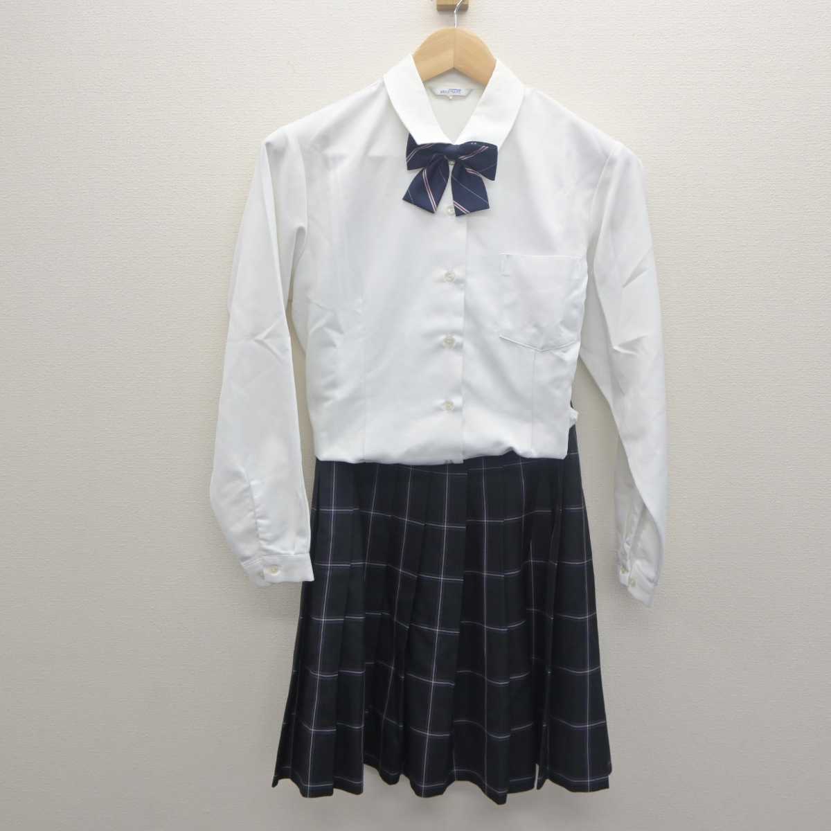 【中古】東京都 日本大学豊山女子高等学校 女子制服 4点 (ブレザー・シャツ・スカート) sf061919