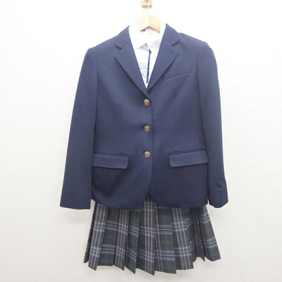 【中古】大阪府 今津中学校 女子制服 3点 (ブレザー・シャツ・スカート) sf061927