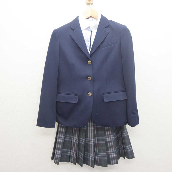中古】大阪府 今津中学校 女子制服 3点 (ブレザー・シャツ 中古】大阪府 今津中学校 女子制服 3点 (ブレザー・シャツ