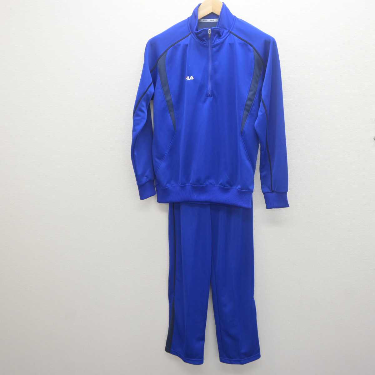 【中古】大阪府 今津中学校 女子制服 2点 (ジャージ 上・ジャージ 下) sf061930