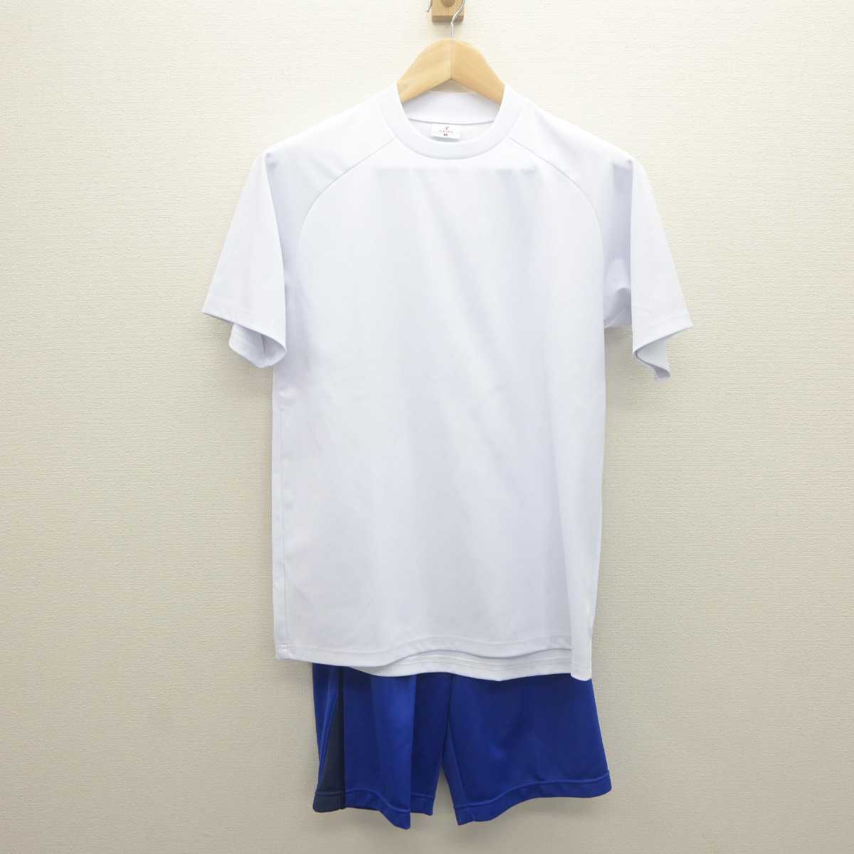 【中古】大阪府 今津中学校 女子制服 2点 (体操服 上・体操服 下) sf061932