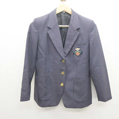 【中古】兵庫県 西脇高等学校 女子制服 4点 (ブレザー・シャツ・スカート) sf061936