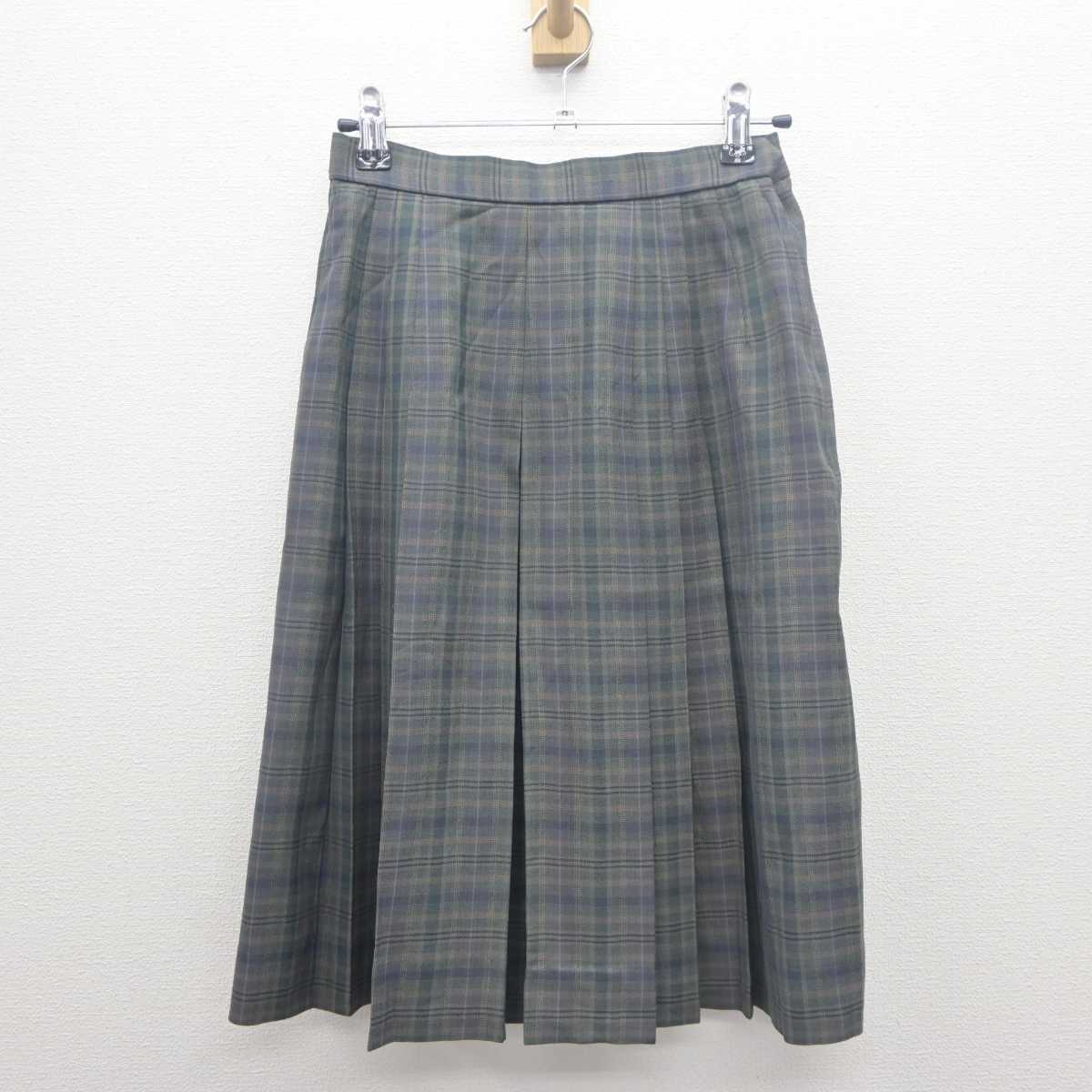 【中古】兵庫県 西脇高等学校 女子制服 2点 (シャツ・スカート) sf061937