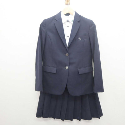 【中古】愛知県 若宮商業高等学校 女子制服 3点 (ブレザー・シャツ・スカート) sf061943