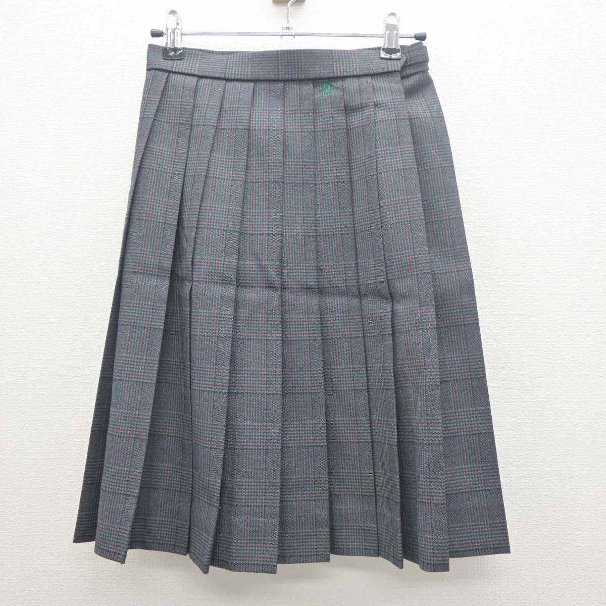 【中古】新潟県 関根学園高等学校 女子制服 4点 (ブレザー・シャツ・スカート) sf061951