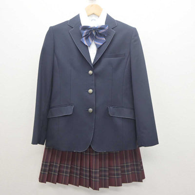 【中古】東京都 帝京中学校・高等学校 女子制服 5点 (ブレザー・シャツ・スカート) sf061958