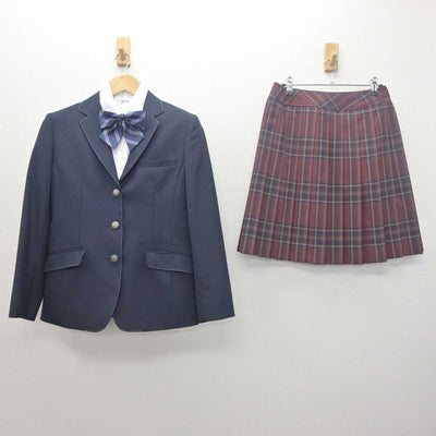 【中古】東京都 帝京中学校・高等学校 女子制服 5点 (ブレザー・シャツ・スカート) sf061958