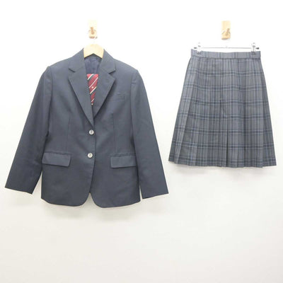 【中古】東京都 鷺宮高等学校 女子制服 3点 (ブレザー・スカート) sf061964