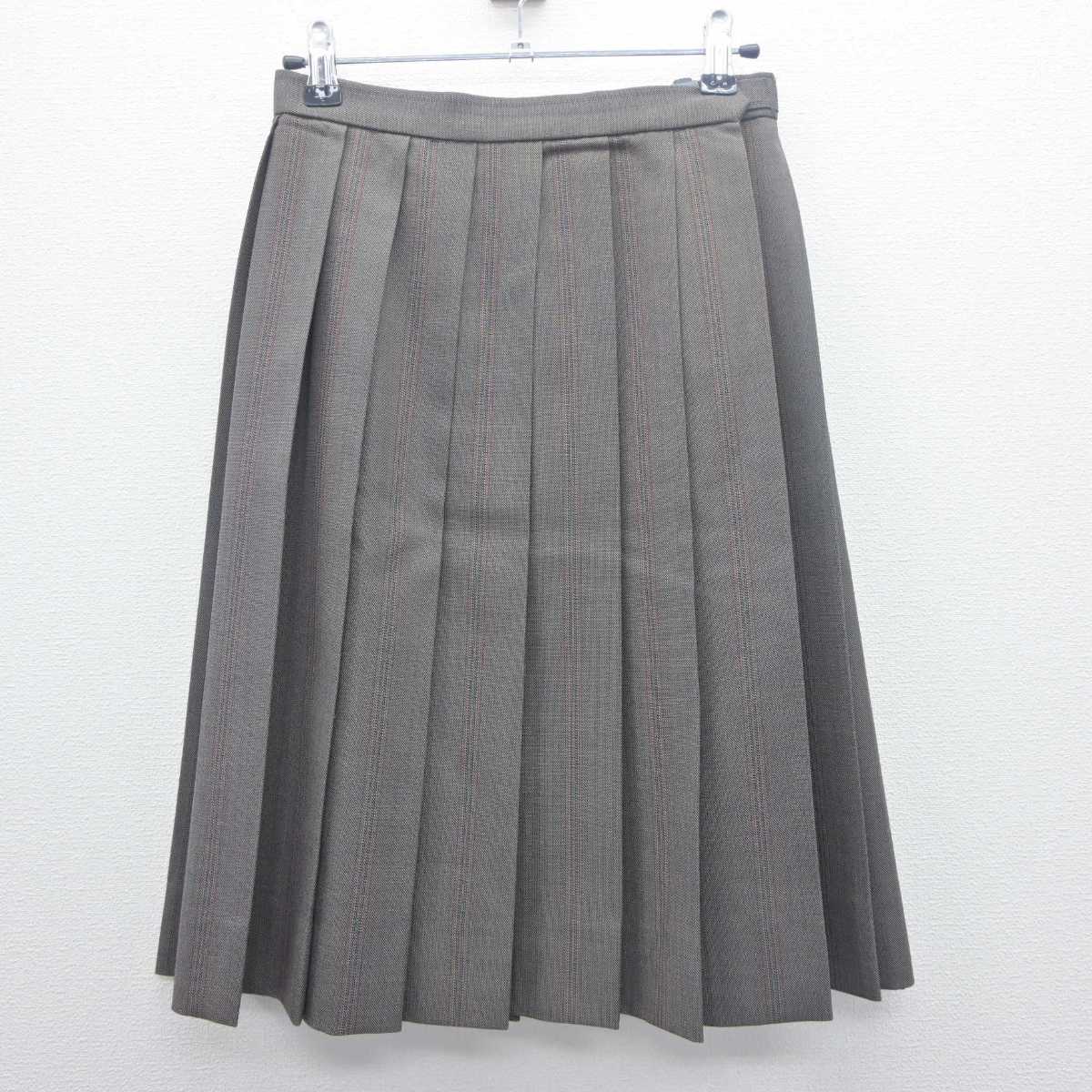 【中古】京都府 洛南高等学校 女子制服 5点 (ブレザー・シャツ・ニット・スカート) sf061969