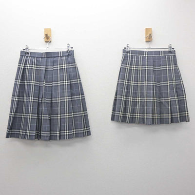 【中古】東京都 深川高等学校 女子制服 4点 (ブレザー・スカート・スカート) sf061971