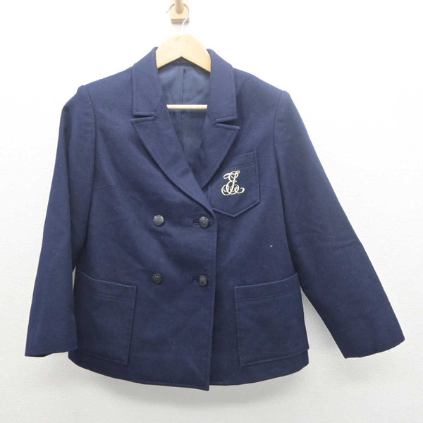 【中古】東京都 東洋英和女学院中学部 女子制服 1点 (コート) sf061974