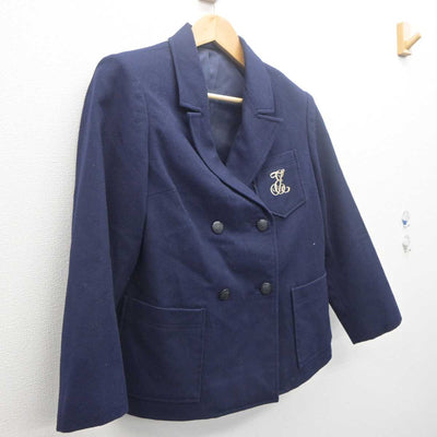 【中古】東京都 東洋英和女学院中学部 女子制服 1点 (コート) sf061974