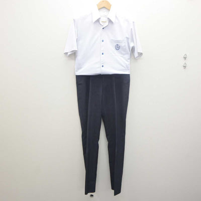 【中古】大阪府 東大谷高等学校 男子制服 2点 (シャツ・ズボン) sf061983