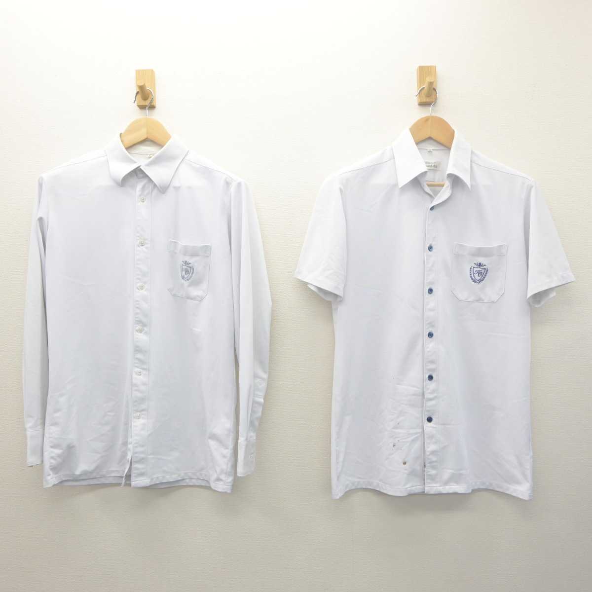 【中古】大阪府 東大谷高等学校 男子制服 2点 (シャツ) sf061984