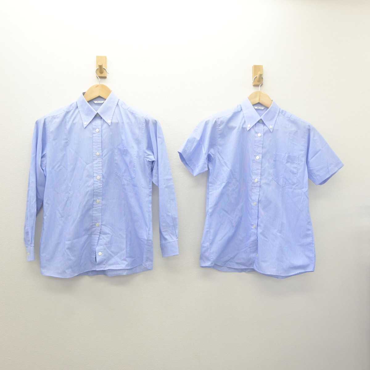 【中古】東京都 千早高等学校 女子制服 3点 (ニット・シャツ) sf061991