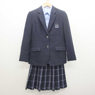 【中古】茨城県 霞ヶ浦高等学校 女子制服 3点 (ブレザー・シャツ・スカート) sf062000