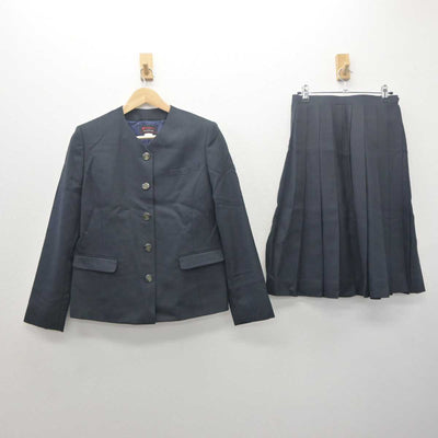 【中古】東京都 駒込中学校 女子制服 2点 (ブレザー・スカート) sf062007