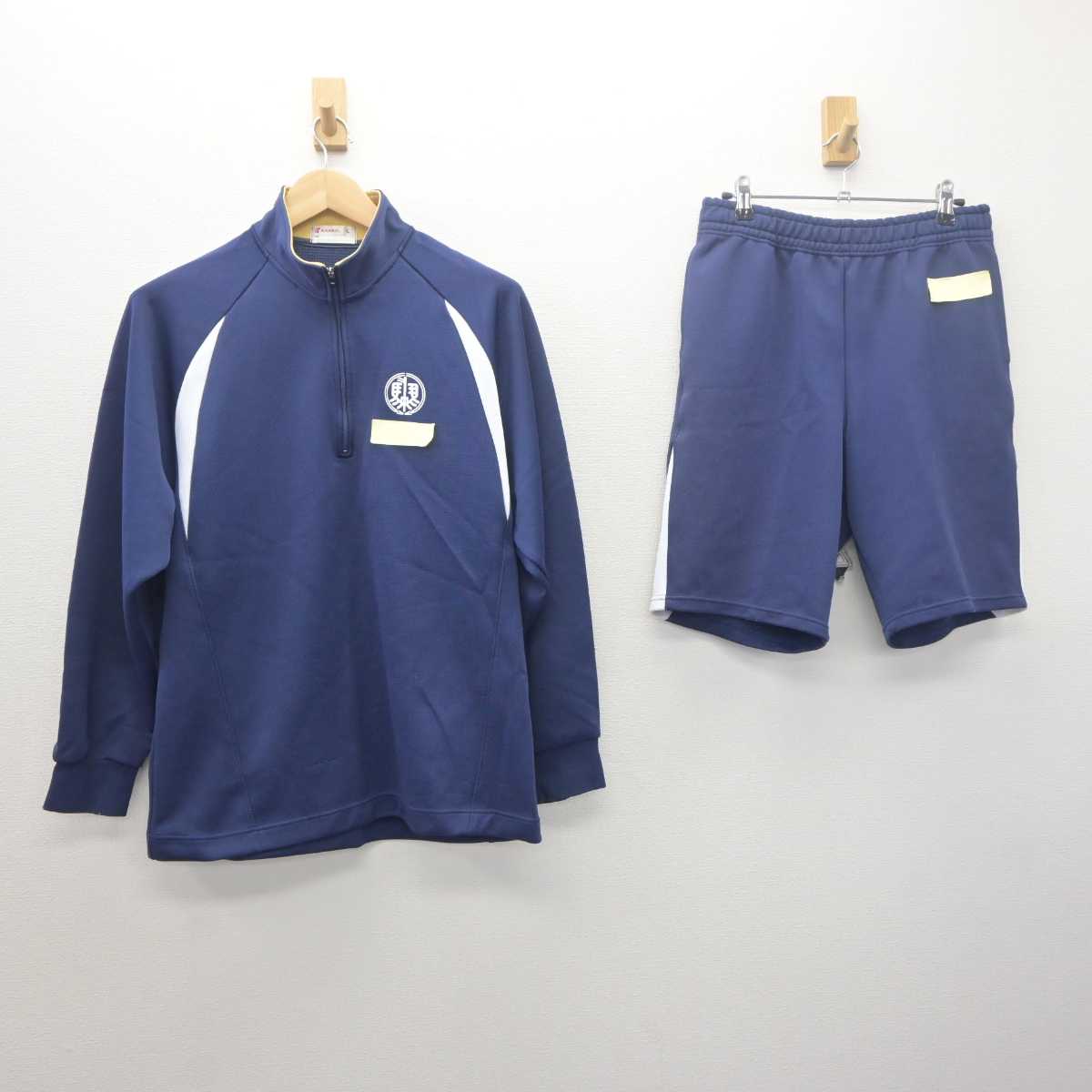 【中古】東京都 駒込中学校 女子制服 2点 (ジャージ 上・体操服 下) sf062012