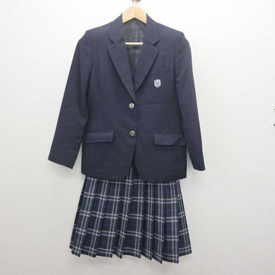 【中古】東京都 目黒日本大学高等学校 女子制服 3点 (ブレザー・スカート) sf062014