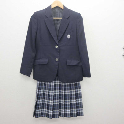 【中古】東京都 目黒日本大学高等学校 女子制服 3点 (ブレザー・スカート) sf062014