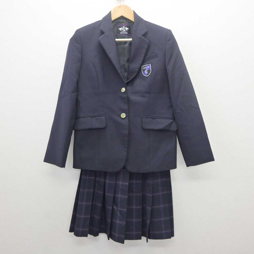 中古】東京都 中央学院大学中央高等学校 女子制服 3点 (ブレザー・ニット・スカート) sf062019 | 中古制服通販パレイド